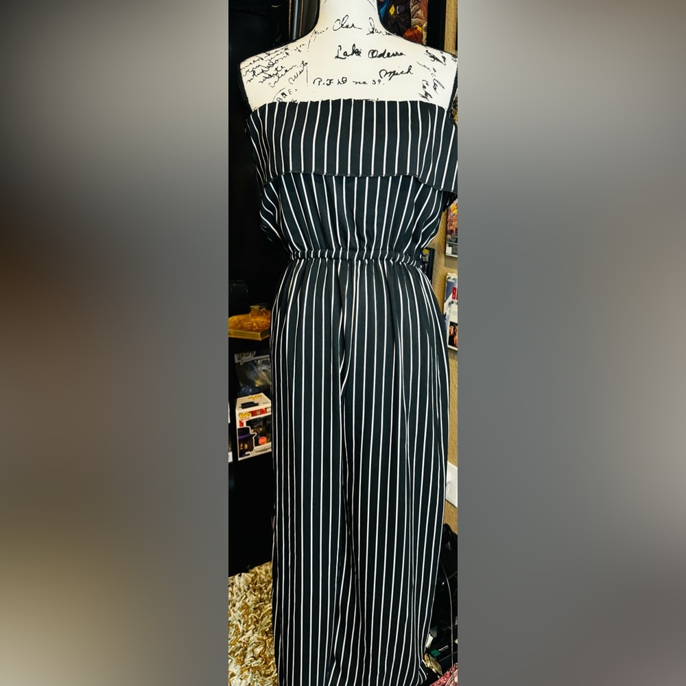 Strapless jumpsuit